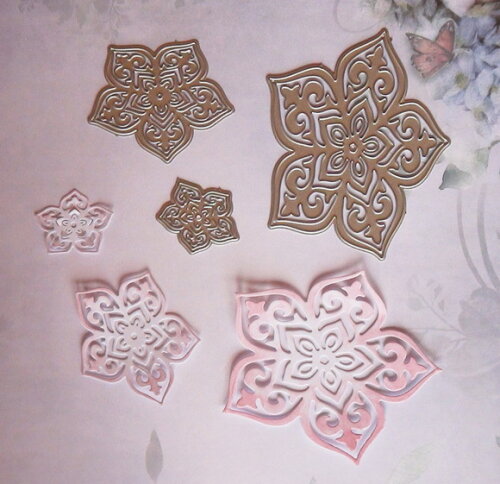 Faca de Corte para Scrapbooking - Convite Flor