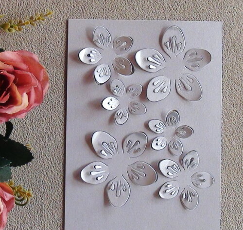 Faca de Corte para Scrapbooking - Convite Flor