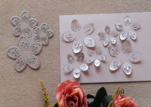 Faca de Corte para Scrapbooking - Convite Flor