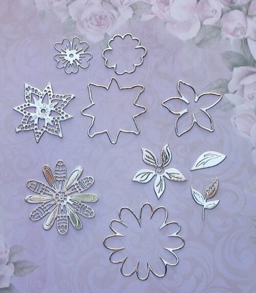 Faca de Corte para Scrapbooking - Convite Flor