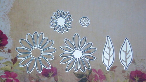 Faca de Corte para Scrapbooking - Convite Flor