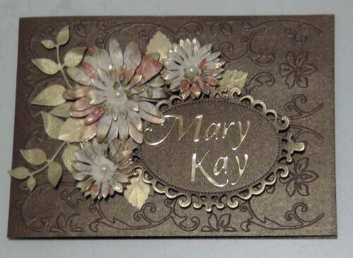 Faca de Corte para Scrapbooking - Convite Flor