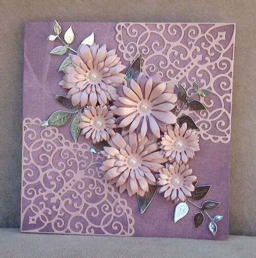 Faca de Corte para Scrapbooking - Convite Flor