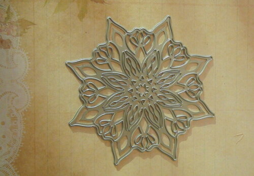 Faca de Corte para Scrapbooking - Convite Flor