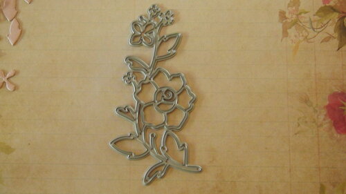 Faca de Corte para Scrapbooking - Convite Flor