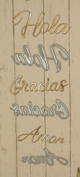 Faca de Corte para Scrapbooking - Convite Letras