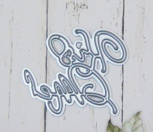 Faca de Corte para Scrapbooking - Convite Letras