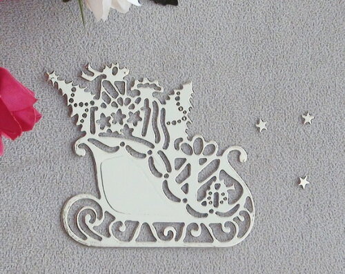 Faca de Corte para Scrapbooking - Convite Natal