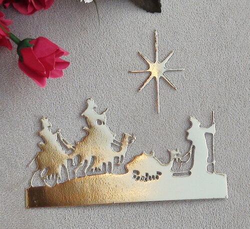 Faca de Corte para Scrapbooking - Convite Natal