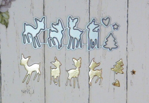 Faca de Corte para Scrapbooking - Convite Natal