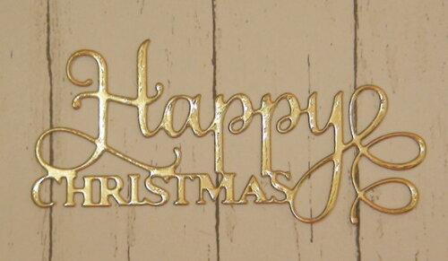 Faca de Corte para Scrapbooking - Convite Natal
