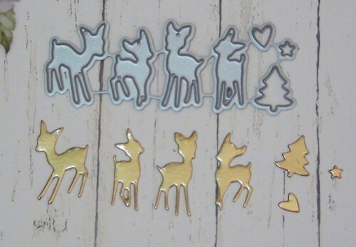 Faca de Corte para Scrapbooking - Convite Natal