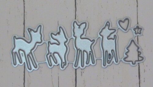 Faca de Corte para Scrapbooking - Convite Natal