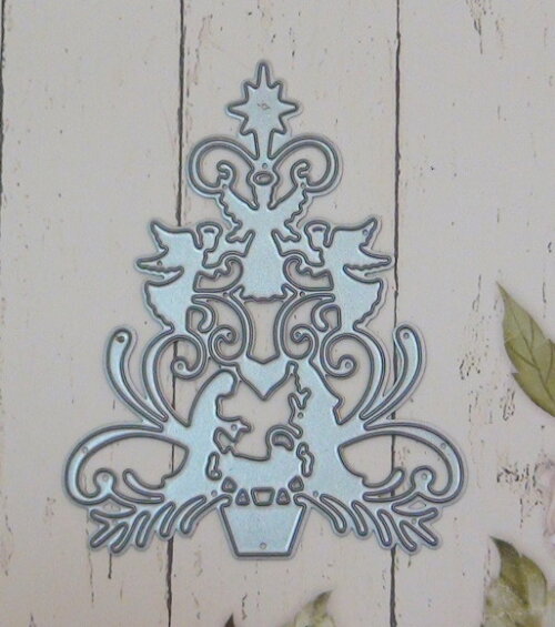 Faca de Corte para Scrapbooking - Convite Natal