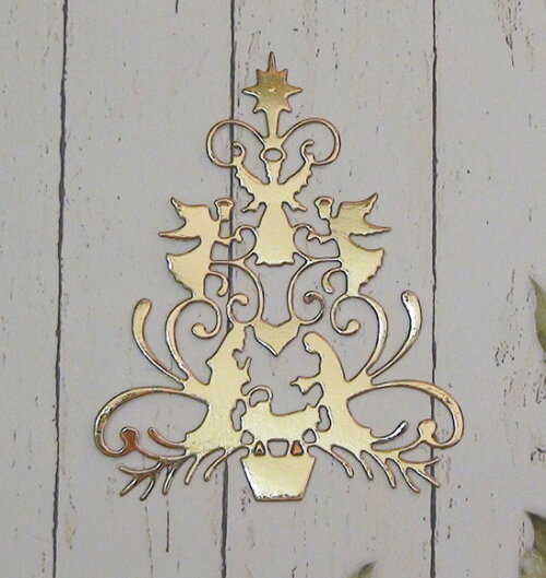 Faca de Corte para Scrapbooking - Convite Natal