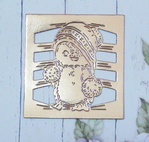 Faca de Corte para Scrapbooking - Convite Natal