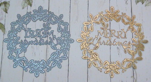 Faca de Corte para Scrapbooking - Convite Natal