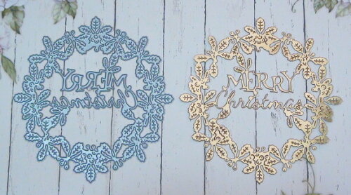 Faca de Corte para Scrapbooking - Convite Natal