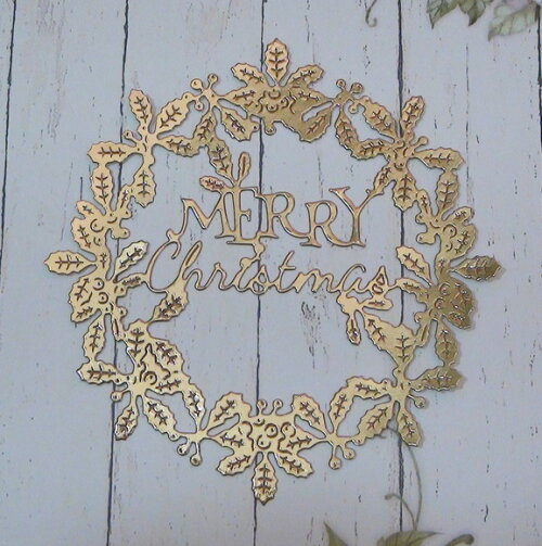 Faca de Corte para Scrapbooking - Convite Natal