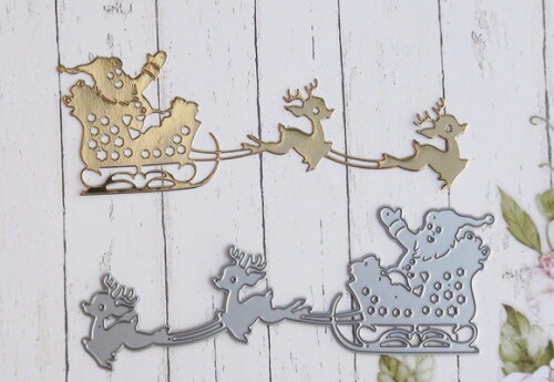 Faca de Corte para Scrapbooking - Convite Natal
