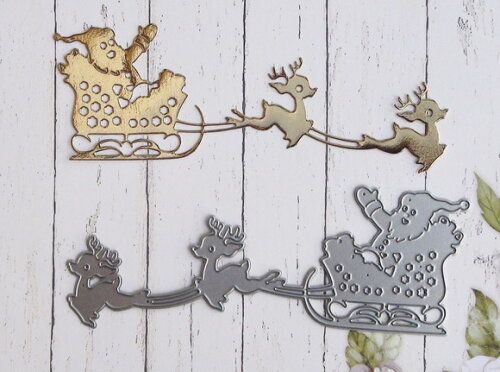 Faca de Corte para Scrapbooking - Convite Natal