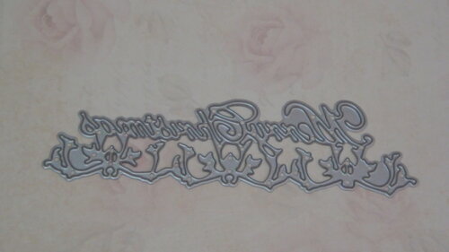 Faca de Corte para Scrapbooking - Convite Natal