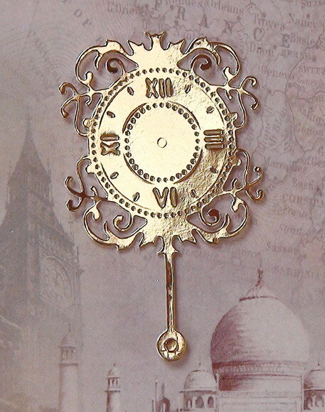 Faca de Corte para Scrapbooking - Convite Relogio