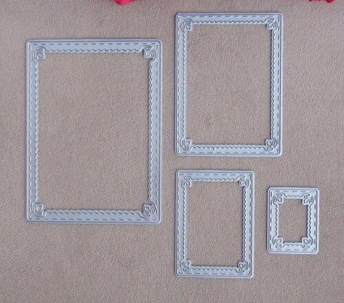 Faca de Corte para Scrapbooking - Convite Retângulos