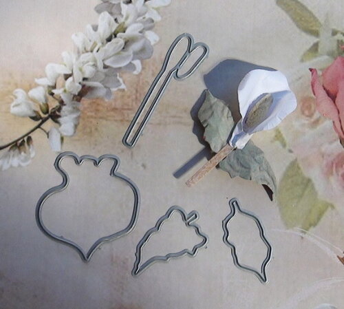 Faca de Corte para Scrapbooking - Copo de Leite