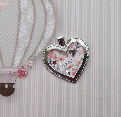 Faca De Corte Para Scrapbooking - Coração Shaker