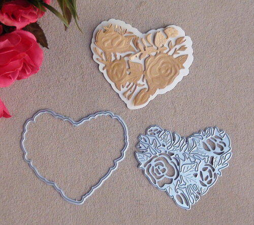 Faca de Corte para Scrapbooking - Coraçao.