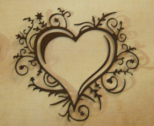 Faca de Corte para Scrapbooking - Coração.