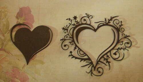 Faca de Corte para Scrapbooking - Coração.