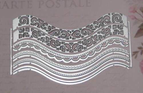 Faca de Corte para Scrapbooking - Curved Borders Two