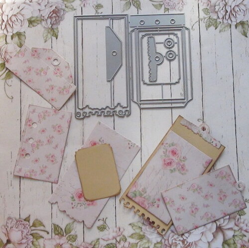 Faca de Corte para Scrapbooking - Envelope e Tags.