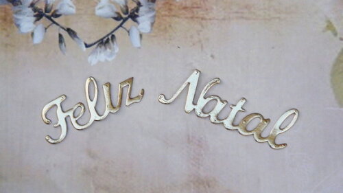 Faca de Corte para Scrapbooking - Feliz Natal