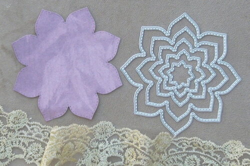Faca de Corte para Scrapbooking - Flor