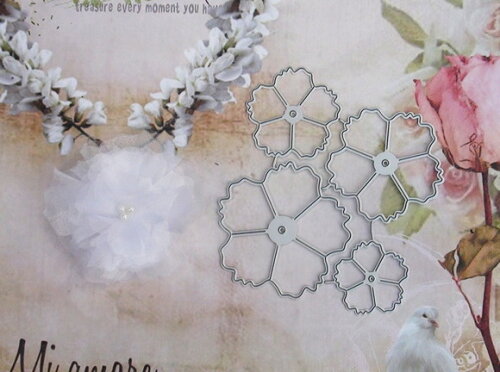 Faca de Corte para Scrapbooking - Flores