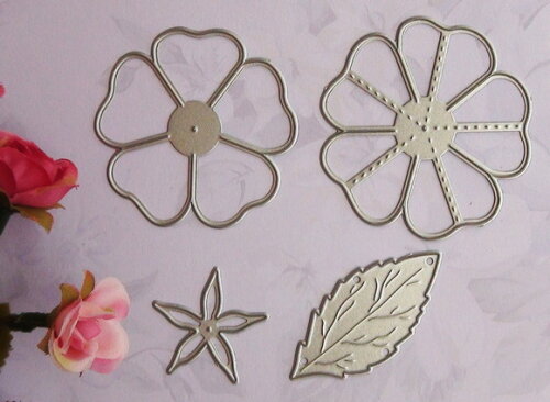 Faca de Corte para Scrapbooking - Flores