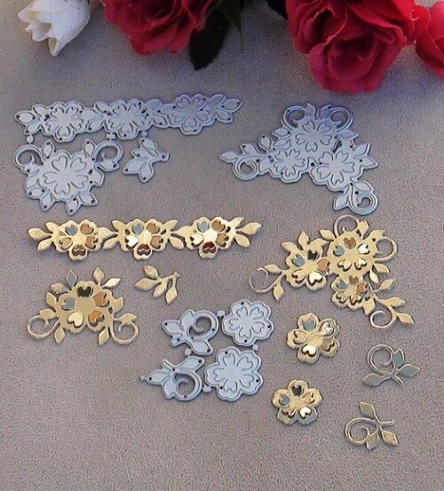 Faca de Corte para Scrapbooking - Flores