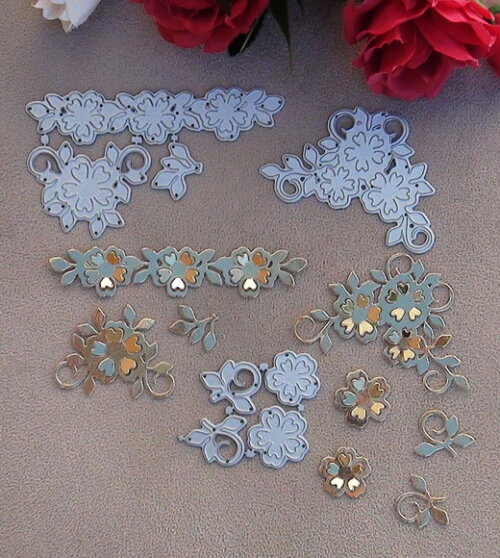 Faca de Corte para Scrapbooking - Flores
