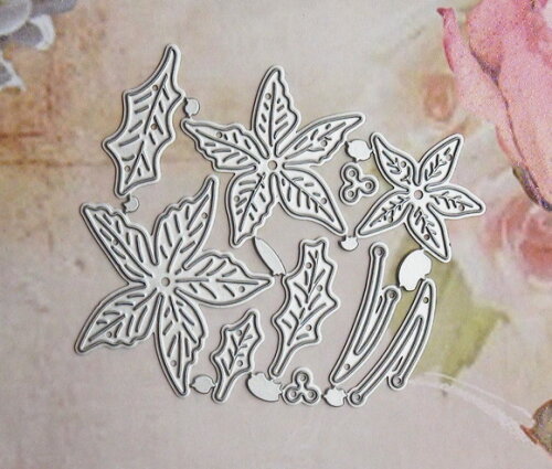 Faca de Corte para Scrapbooking - Flores e Folhas