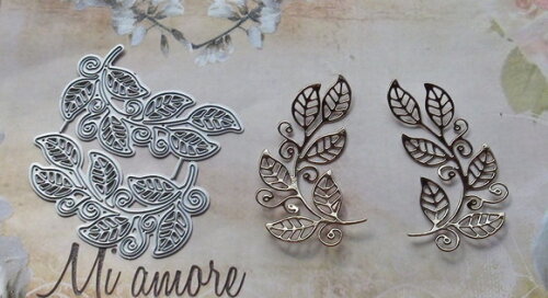 Faca de Corte para Scrapbooking - Folhas