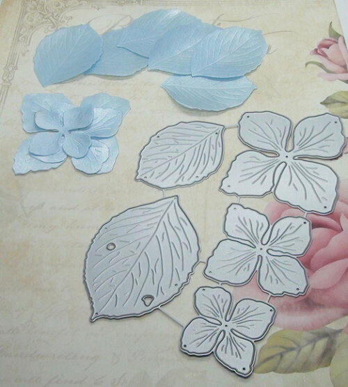 Faca De Corte Para Scrapbooking - Flores E Folhas