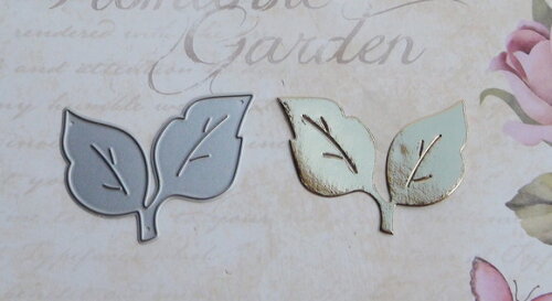 Faca de Corte para Scrapbooking - Folhas.