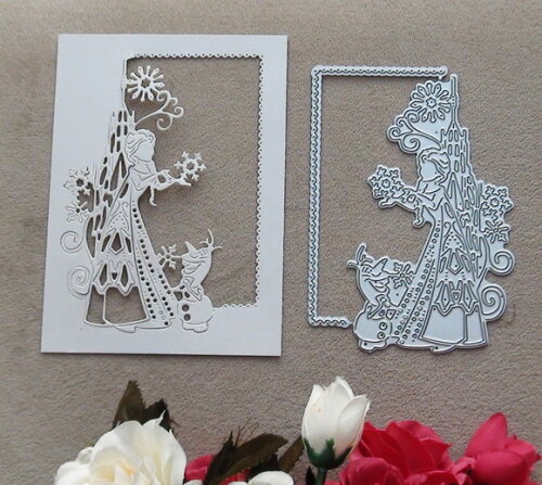 Faca de Corte para Scrapbooking - Frozen - Elsa