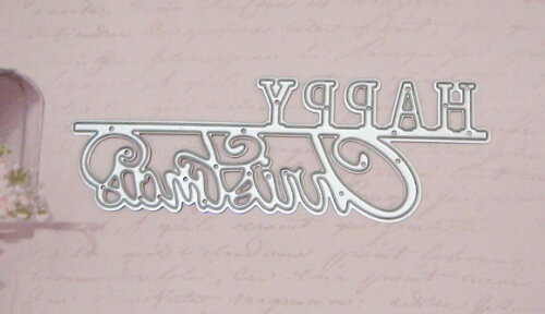 Faca de Corte para Scrapbooking - Happy Christmas