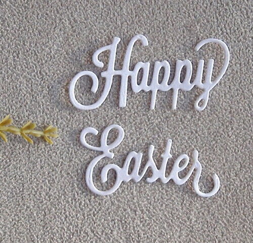 Faca de Corte para Scrapbooking - Happy Easter