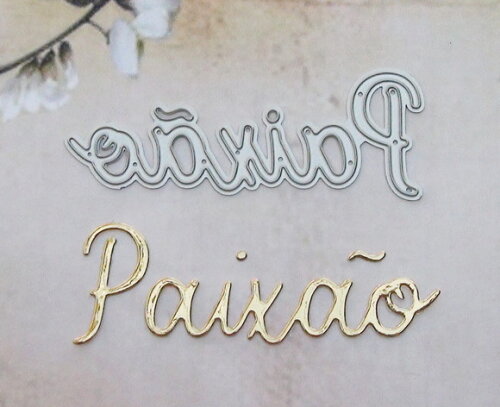 Faca de Corte para Scrapbooking - Letras