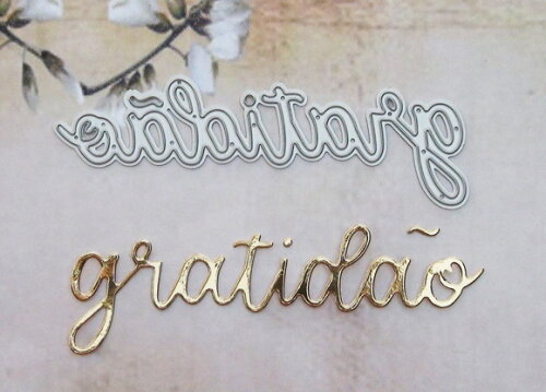 Faca de Corte para Scrapbooking - Letras